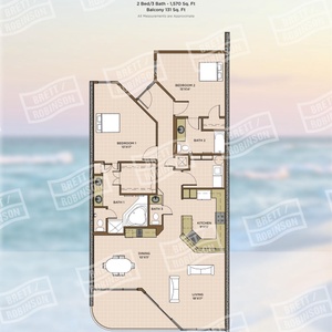 Explore the spacious layout featuring two bedrooms, a dining area, and a cozy living space perfect for relaxation