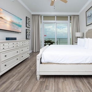 Unwind after a day at the beach, stream your favorite shows in the master, and wake up to the sounds of the coast