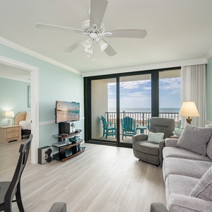 Island Winds West 274 Gulf Shores, Alabama, beach front, 2 bedroom condominium on the 2nd floor