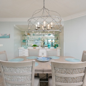 Savor a family meal or enjoy a fun game night with the coastal vibe and create lasting memories with loved ones