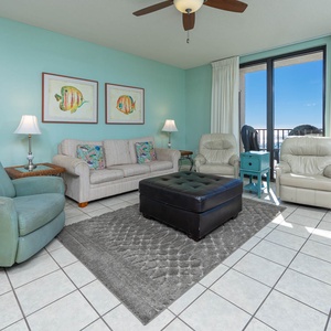 Phoenix X 606, Orange Beach, Alabama, beach front, 3 bedroom condominium on the 6th floor