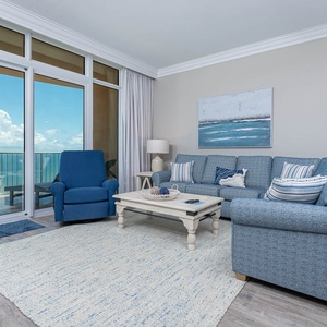 Phoenix Orange Beach II 1202-1, Orange Beach, Alabama, beach front, 1 BR lock off option from a 3 BR on the 12th floor