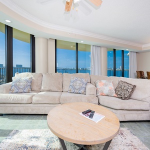 Phoenix on the Bay 1303, Orange Beach, Alabama, bay view, 3 bedroom condominium on the 3rd floor