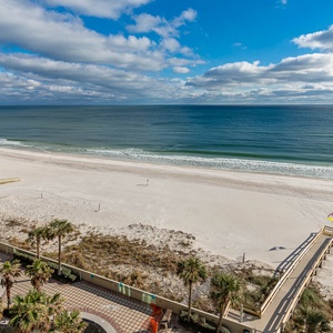 Soak in the beautiful coastal views from your balcony, enjoying the calming sounds of the waves below