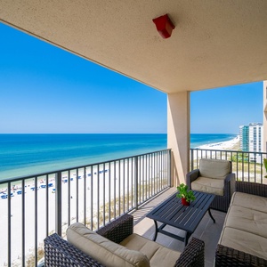 This stunning view from your private balcony is the perfect start and finish to your day