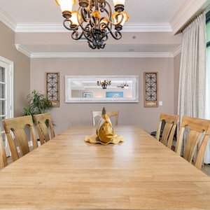 Savor a family meal or enjoy a fun game night with beach views and create lasting memories with loved ones