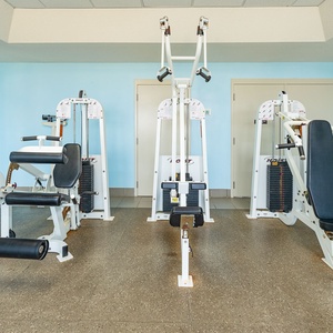 Start your day strong in our on-site gym