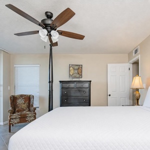 Enjoy the balcony views of your vacation spot from the master suite and wake up to morning coffee with a gentle breeze