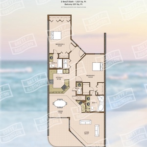 Explore this spacious layout featuring two bedrooms, two and a half bathrooms, and an inviting living area