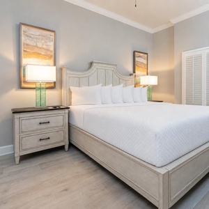 Unwind in this relaxing king guest suite and drift off into a peaceful slumber