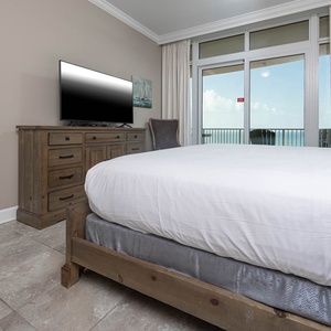 Unwind after a day at the beach, stream your favorite shows in the master, and wake up to seagulls and gentle waves