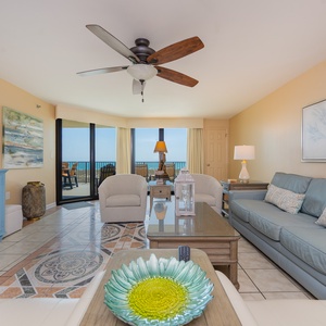 Phoenix VII 7208 Orange Beach, Alabama, beach front, 3 bedroom condo on the 2nd floor with an extended balcony