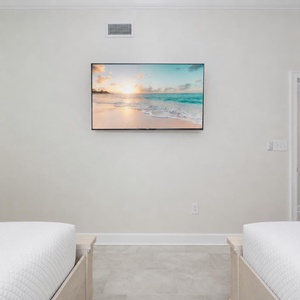 Relax with your favorite TV show after a day of adventure on your beach retreat
