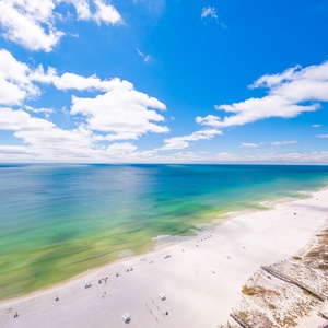 Where the sand meets the waves and the water meets the sky is where you need to be