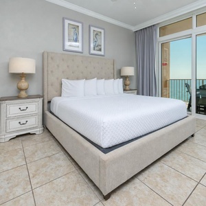 Enjoy restful nights on the king bed in the master, and awaken to coastal views from the balcony