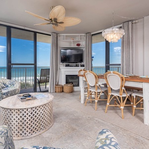 Seaside Beach & Racquet 4407, 24522 Perdido Beach Blvd, Orange Beach, Alabama, beach front, 3 bedroom condominium