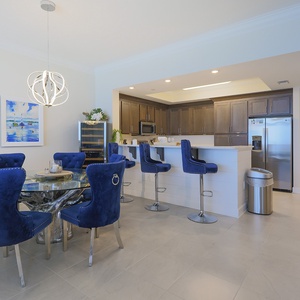 Dine in this elegant space with a family meal or fun game night and create lasting memories