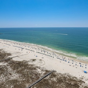 Watch the coastline stretch into the distance and the horizon meet the sky from your balcony while you soak up the sun