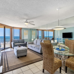 Phoenix V 306, Orange Beach, Alabama, beach front, 2 bedroom condominium on the 3rd floor with extended balcony