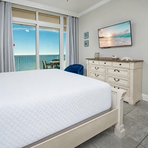 Unwind after a day at the beach, stream your favorite shows in the master, and wake up to coastal sounds