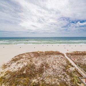 Enjoy breathtaking beachfront views from this inviting space, perfect for relaxation and unwinding by the shore