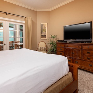 Relax after a fun beach day and stream your favorite shows from the cozy king bed in the master suite