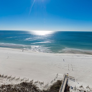 Where the sand meets the waves and the water meets the sky is where you need to be