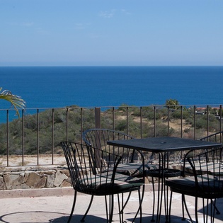 Roof top views with outdoor seating