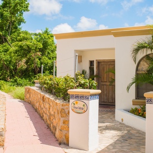 Exterior of villa