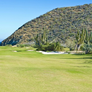Close by, a beautiful new Tom Doak-designed golf course