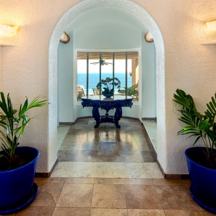 Indoor window view