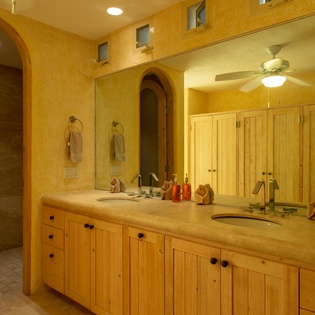 En suite bathroom