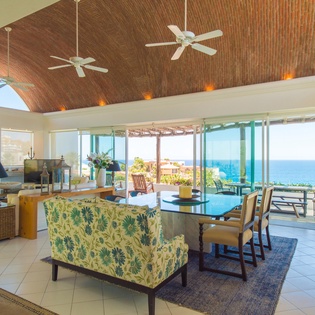 Dining and living room