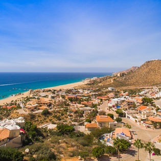 View of Pedregal from villa