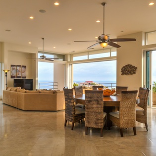 Living and dining room
