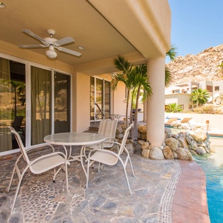 Covered patio