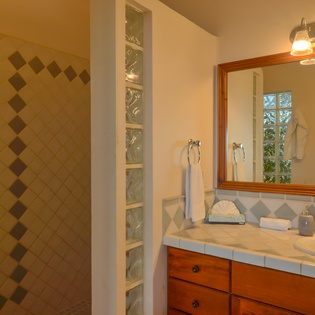 En suite bathroom