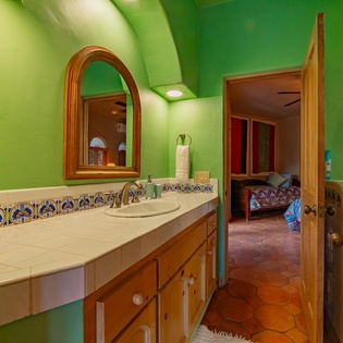 In suite bathroom