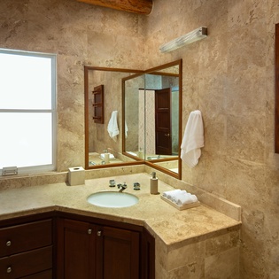 En suite bathroom