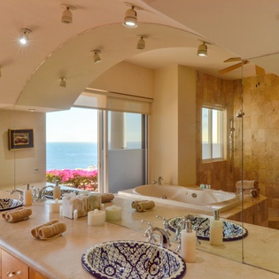 En suite bathroom