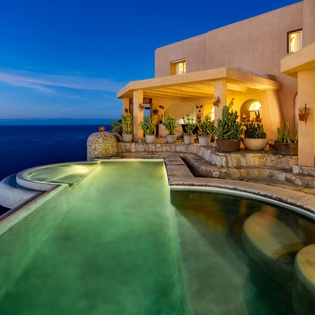 Oceanfront pool view