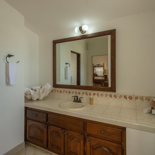 En suite bathroom