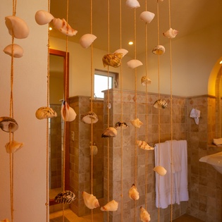 Decor details in bathroom