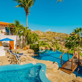 Sunny patio