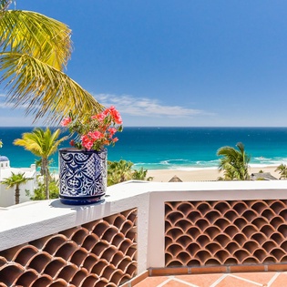 Ocean view terrace