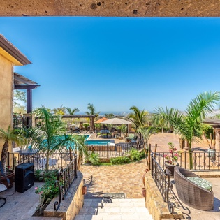 Expansive outdoor space