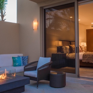 Terrace attached to Bedroom  suite