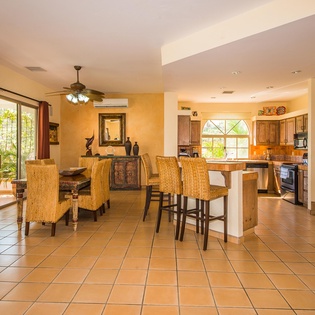 Dining and Kitchen area