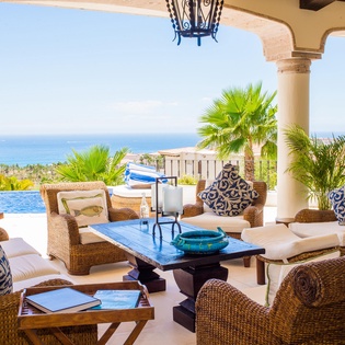 Luxury covered patio furniture