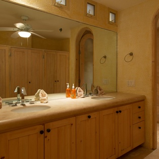 En suite bathroom
